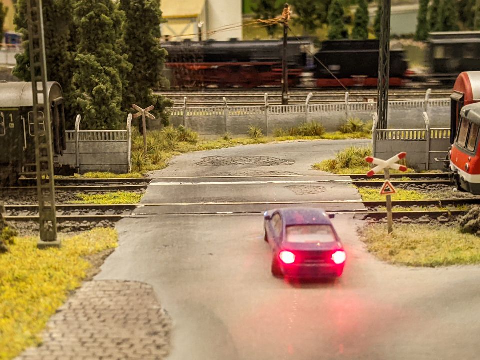 Model railway layout in Poznan, Poland